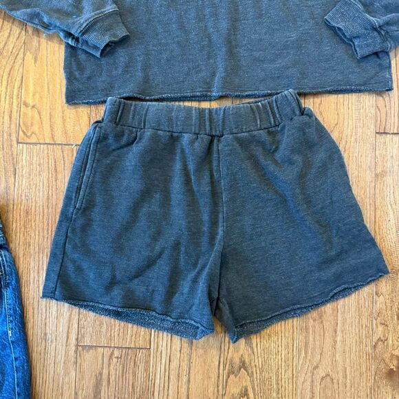 Girls size large 10-12 bundle matching set overalls tank - Picture 4 of 13